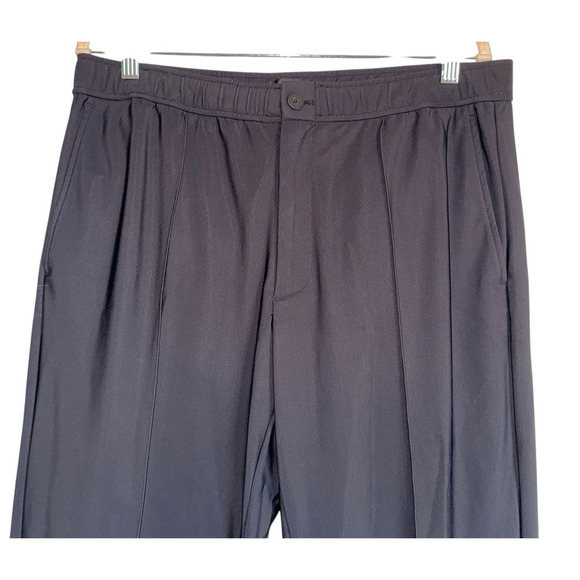 Theory Sz 34 Curtis Drawstring Precision Ponte Pants Business Casual Golf Preppy - Picture 8 of 14